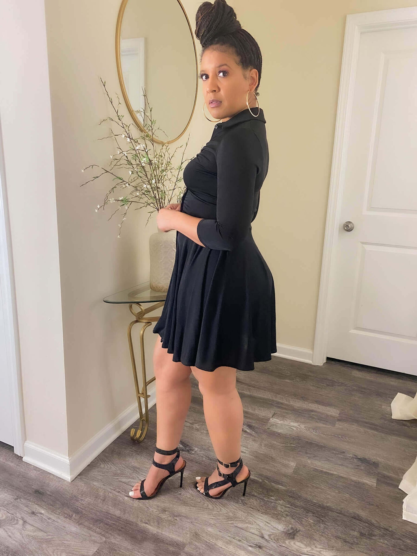 Black Skater Dress